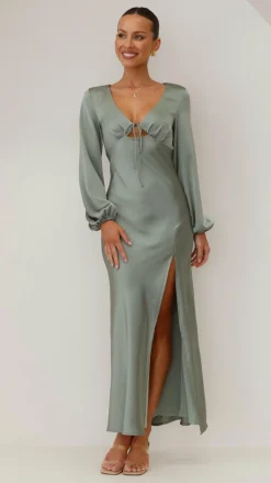 Brigitte Maxi Dress - Green
