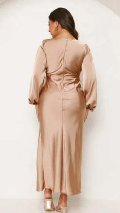 Brigitte Maxi Dress - Latte
