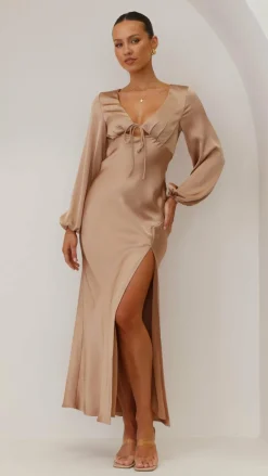 Brigitte Maxi Dress - Latte