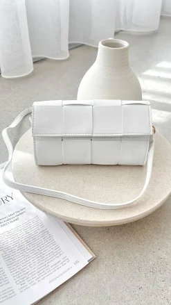 Brit Crossbody Bag - White