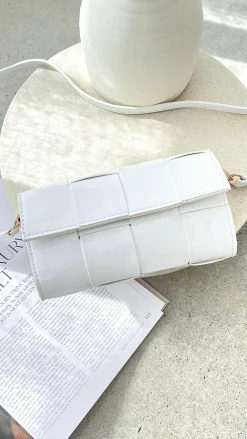 Brit Crossbody Bag - White