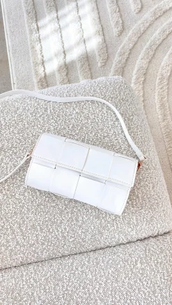 Brit Crossbody Bag - White