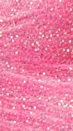 Cadelaria Sequin Mini Dress - Pink