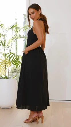 Caden Maxi Dress - Black