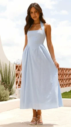 Caden Maxi Dress - Blue