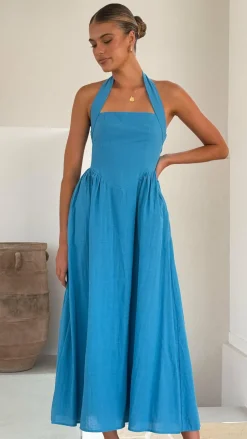 Caden Maxi Dress - Cobalt Blue