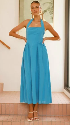 Caden Maxi Dress - Cobalt Blue