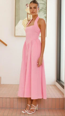 Caden Maxi Dress - Pink