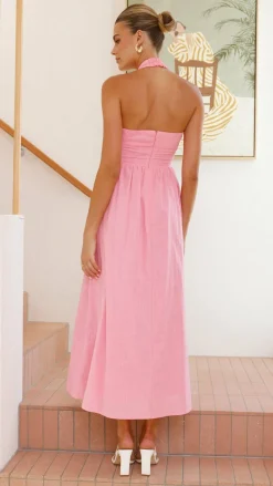 Caden Maxi Dress - Pink