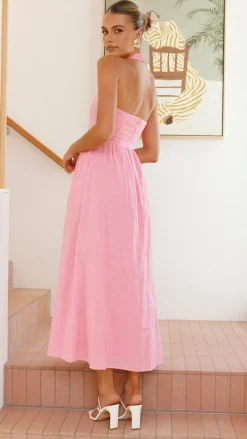 Caden Maxi Dress - Pink