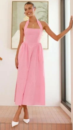 Caden Maxi Dress - Pink
