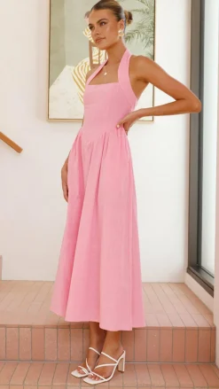 Caden Maxi Dress - Pink