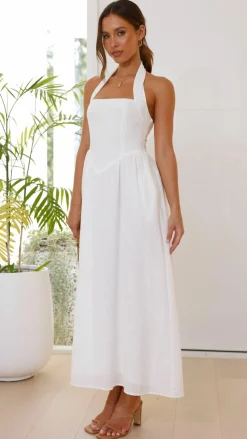 Caden Maxi Dress - White