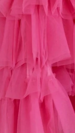 Carrie Mini Dress - Hot Pink