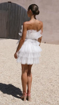 Carrie Mini Dress - White