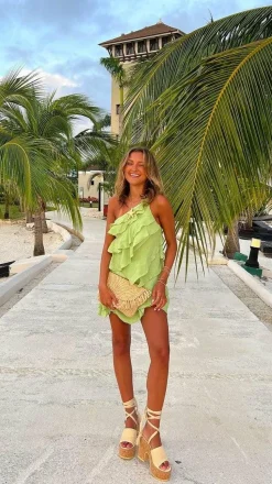 Cassidi Mini Dress - Sage