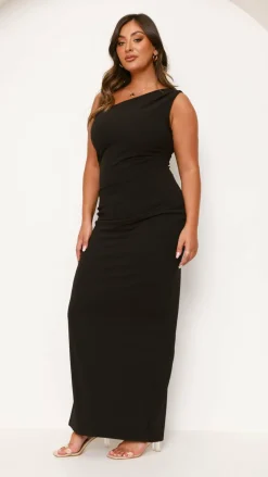 Cataleya Maxi Dress - Black