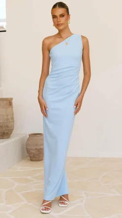Cataleya Maxi Dress - Light Blue