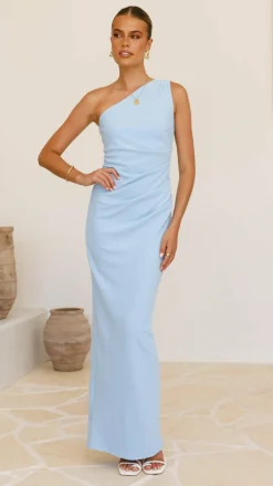 Cataleya Maxi Dress - Light Blue