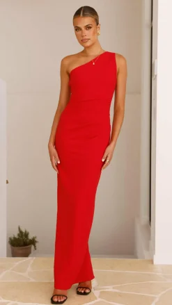 Cataleya Maxi Dress - Red