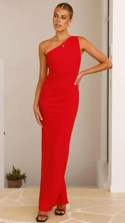Cataleya Maxi Dress - Red