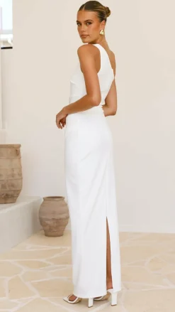 Cataleya Maxi Dress - White