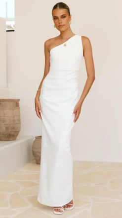 Cataleya Maxi Dress - White