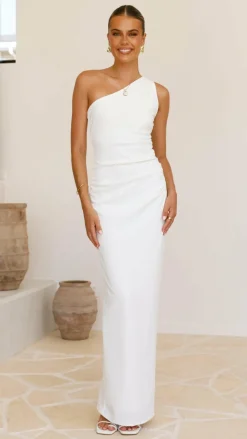 Cataleya Maxi Dress - White