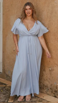 Charlize Maxi Dress - Blue