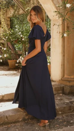 Charlize Maxi Dress - Navy