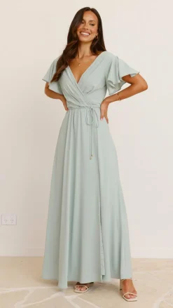 Charlize Maxi Dress - Sage