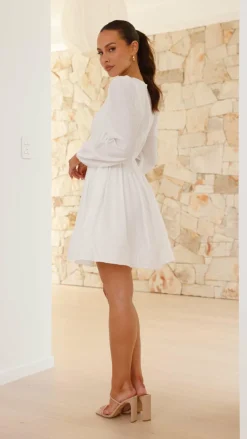 Charlotte Mini Dress - White