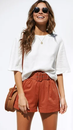 Charlotte Top - White