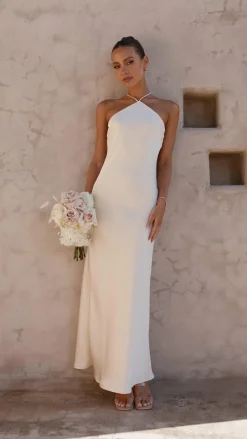 Chiara Maxi Dress - Champagne