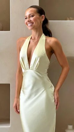 Chloe Maxi Dress - Yellow