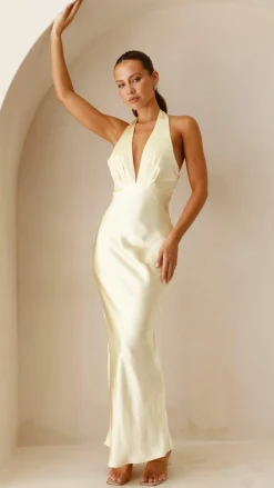 Chloe Maxi Dress - Yellow