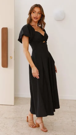 Christina Maxi Dress - Black