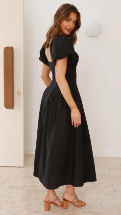 Christina Maxi Dress - Black