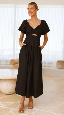 Christina Maxi Dress - Black