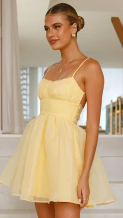 Ciele Mini Dress - Lemon