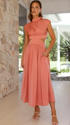 Cindie Midi Dress - Desert