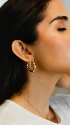 Classic Hoop Set - Gold