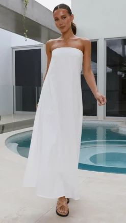 Connie Maxi Dress - White