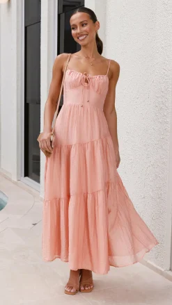Cove Maxi Dress - Apricot