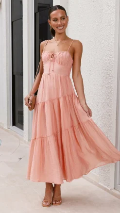 Cove Maxi Dress - Apricot