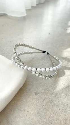 Daley Headband - Pearl