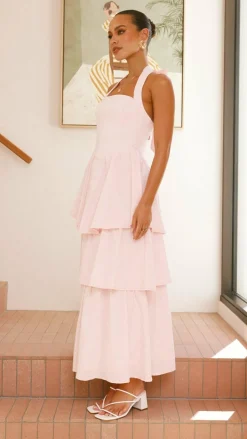 Danais Maxi Dress - Pink