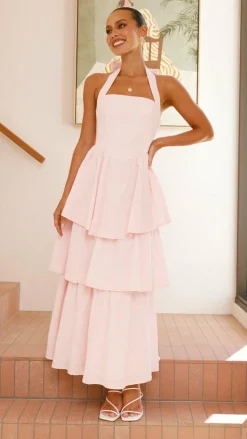 Danais Maxi Dress - Pink