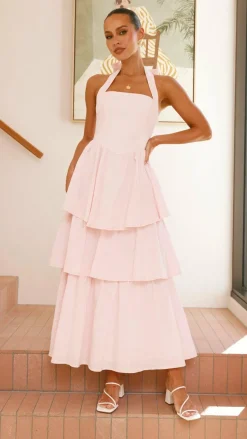 Danais Maxi Dress - Pink