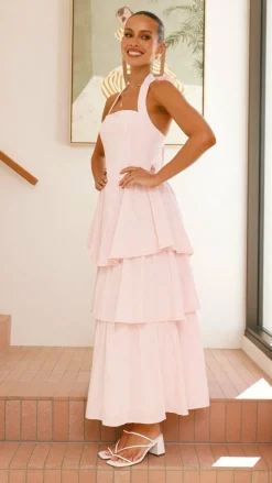 Danais Maxi Dress - Pink